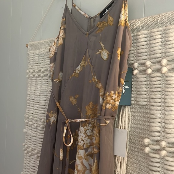 Lulus Floral Maxi Dress - Picture 4 of 5